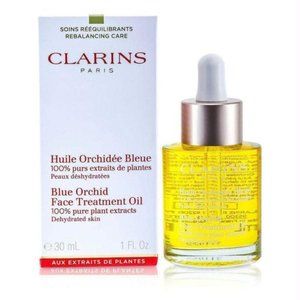 Clarins Blue Orchid Face Treatment Oil-new in box